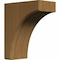Ekena Millwork 5 1/4"W x 10"D x 12"H Clarksville Bracket, Mahogany BKTW05X10X12CVGM - alternate 1
